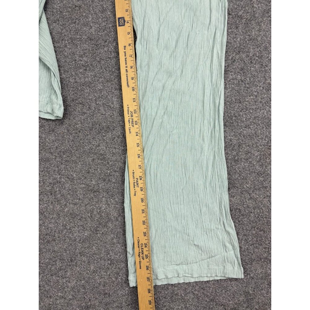 PrAna Dress Pants Womens XS Green Modal Crepe Wide Leg Elastic Waist Casual - Picture 5 of 8